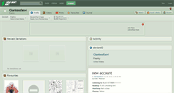 Desktop Screenshot of giantessfan4.deviantart.com