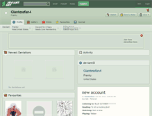 Tablet Screenshot of giantessfan4.deviantart.com