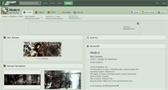 Desktop Screenshot of lifedevil.deviantart.com