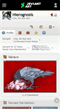 Mobile Screenshot of hierognosis.deviantart.com