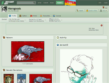 Tablet Screenshot of hierognosis.deviantart.com