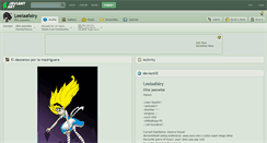 Desktop Screenshot of leelaafairy.deviantart.com