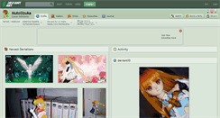 Desktop Screenshot of mutosizuka.deviantart.com