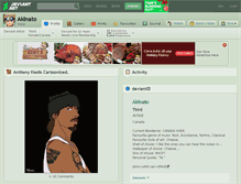 Tablet Screenshot of akinato.deviantart.com