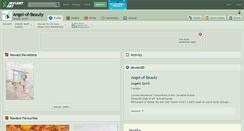 Desktop Screenshot of angel-of-beauty.deviantart.com