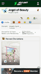 Mobile Screenshot of angel-of-beauty.deviantart.com