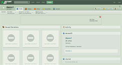Desktop Screenshot of maxxx1.deviantart.com