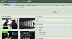 Desktop Screenshot of eliontine.deviantart.com