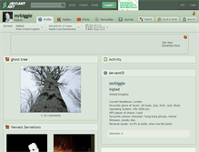 Tablet Screenshot of mrbiggie.deviantart.com