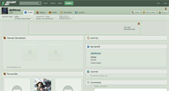 Desktop Screenshot of dethtree.deviantart.com