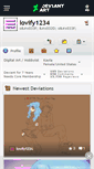 Mobile Screenshot of lovify1234.deviantart.com