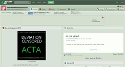 Desktop Screenshot of momomomomomomo.deviantart.com