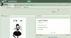 Desktop Screenshot of lizzfizz.deviantart.com