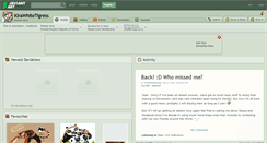 Desktop Screenshot of kirawhitetigress.deviantart.com