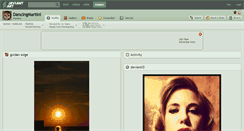 Desktop Screenshot of dancingmartini.deviantart.com