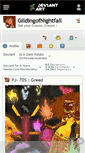 Mobile Screenshot of gildingofnightfall.deviantart.com