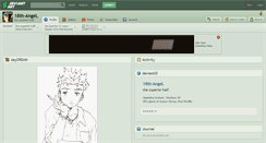 Desktop Screenshot of 18th-angel.deviantart.com