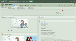 Desktop Screenshot of chimochick13.deviantart.com