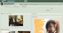 Desktop Screenshot of ladymangatsugallia90.deviantart.com