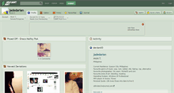 Desktop Screenshot of jadedarian.deviantart.com