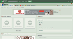 Desktop Screenshot of bonf4n.deviantart.com