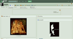 Desktop Screenshot of hurlem.deviantart.com