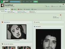 Tablet Screenshot of inundefined.deviantart.com