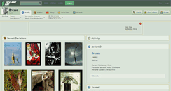 Desktop Screenshot of bresso.deviantart.com