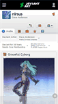 Mobile Screenshot of nirsus.deviantart.com