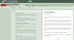 Desktop Screenshot of da-species-red-list.deviantart.com