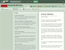 Tablet Screenshot of da-species-red-list.deviantart.com