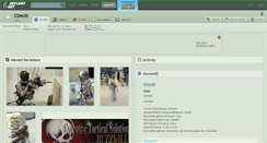 Desktop Screenshot of c0m3t.deviantart.com