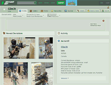 Tablet Screenshot of c0m3t.deviantart.com