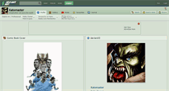 Desktop Screenshot of katomaster.deviantart.com