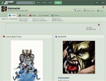Tablet Screenshot of katomaster.deviantart.com