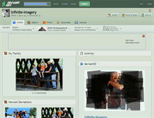 Tablet Screenshot of infinite-imagery.deviantart.com