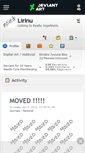 Mobile Screenshot of lirinu.deviantart.com