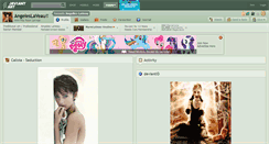Desktop Screenshot of angelles-laveau.deviantart.com