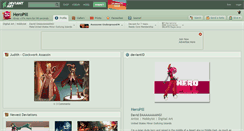 Desktop Screenshot of heropill.deviantart.com