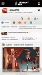 Mobile Screenshot of heropill.deviantart.com