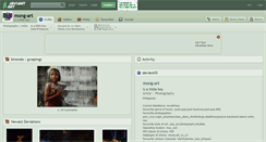 Desktop Screenshot of mong-art.deviantart.com