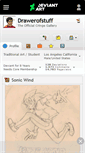 Mobile Screenshot of drawerofstuff.deviantart.com