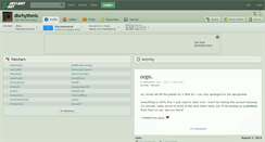 Desktop Screenshot of disrhythmic.deviantart.com