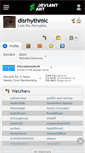 Mobile Screenshot of disrhythmic.deviantart.com