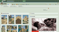 Desktop Screenshot of jcartan.deviantart.com