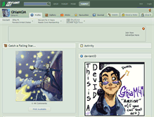 Tablet Screenshot of ghiamgm.deviantart.com