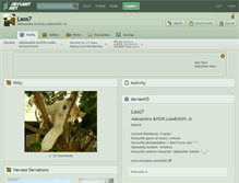 Tablet Screenshot of laos7.deviantart.com