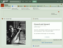 Tablet Screenshot of essiss.deviantart.com