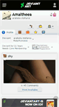 Mobile Screenshot of amaltheea.deviantart.com