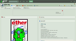 Desktop Screenshot of ether-rag.deviantart.com